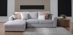 Sala Modular Izquierda Casa Anahí Yeda Gris