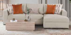 Sala en L Derecha Odense Beige