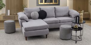 Sala en L Panamá Gris