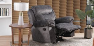 Sillón con Reclinable Twin Falls Gris