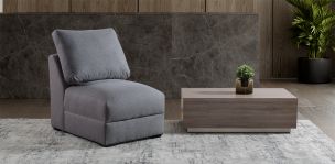 Sillón Amira Gris Oxford