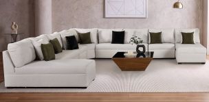 Sala Modular Alize Beige 7 Piezas