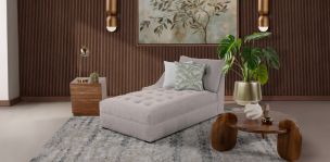 Sillón Largo Brazo Izquierdo Zonet Beige