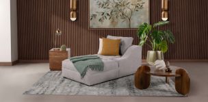 Sillón Largo Brazo Derecho Zonet Beige