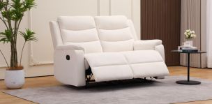 Sofá 2 Plazas con Reclinables Midori Beige