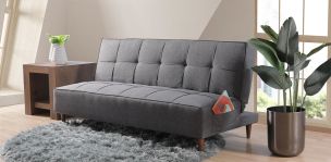 Sofá Cama Reclinable Frisia Gris Oxford