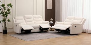 Sala con Reclinables Midori Beige