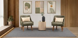 Juego de 2 Sillones Crost Verde