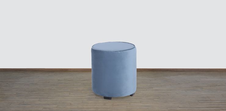 Taburete Redondo Noah Azul