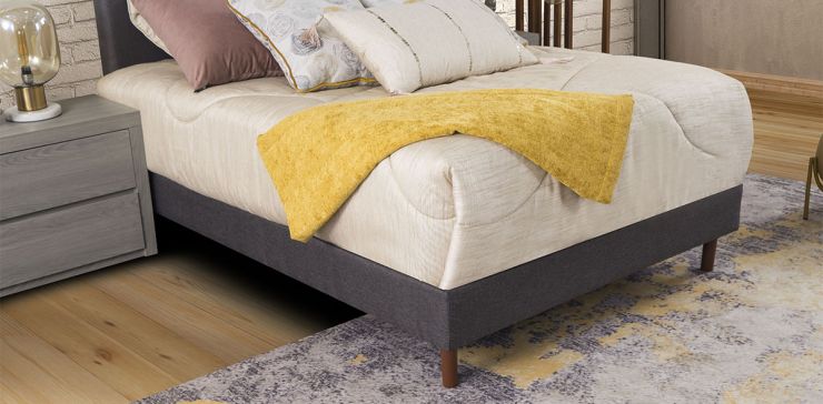 Base de Cama Matrimonial Dreams Life Gris