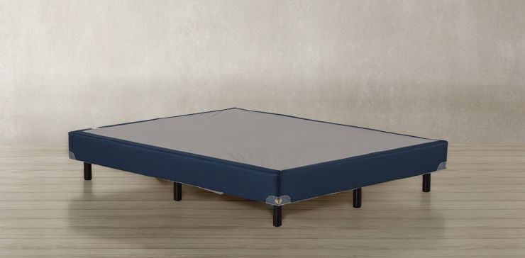 Box Spring Air Queen Size Anaheim Azul