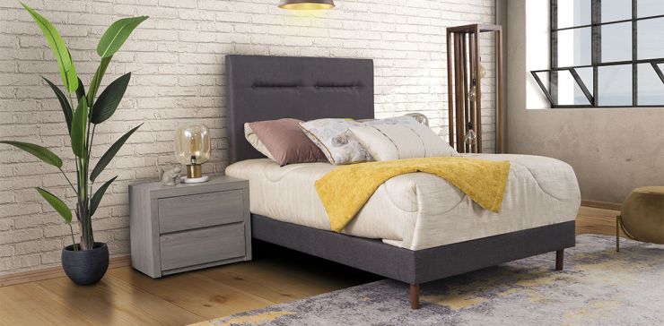 Cama Matrimonial Dreams Life Gris