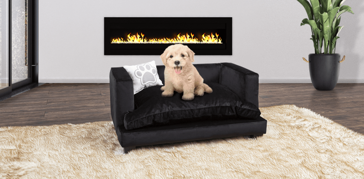 Cama para Mascota Laika Negro