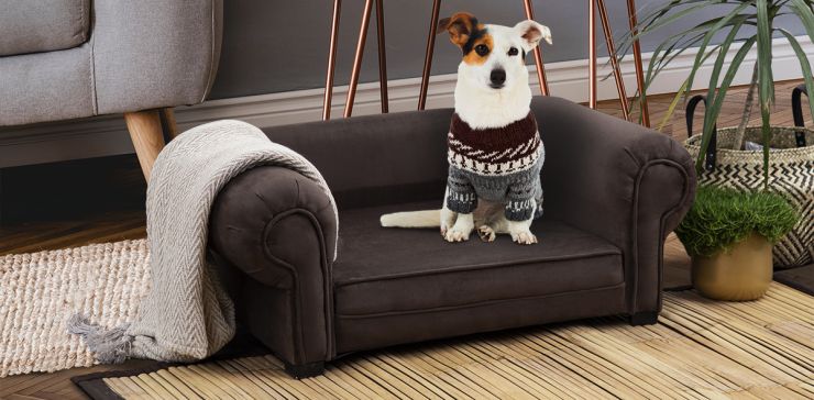 Cama para Mascota Lizza Café