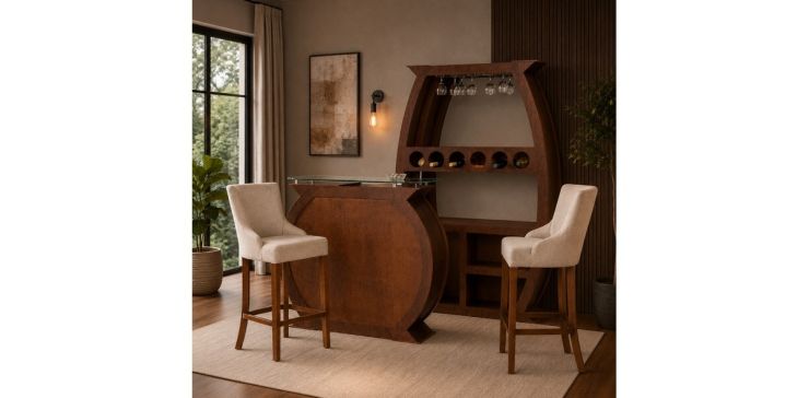 Cantina Damiani Nogal 4 Piezas