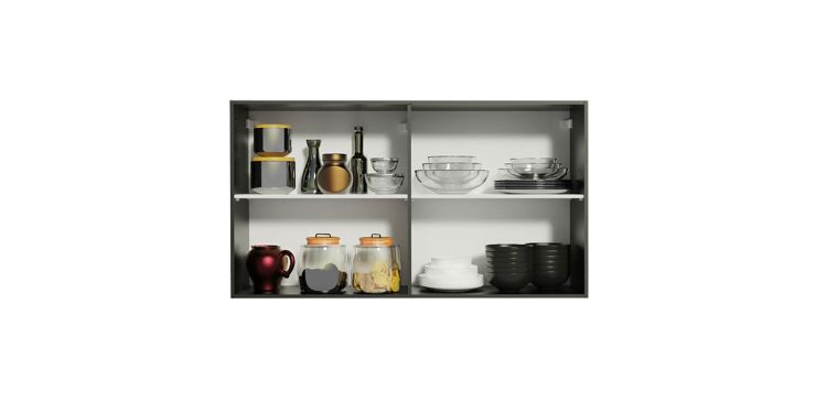 Gabinete Superior 120 cm Reims Negro