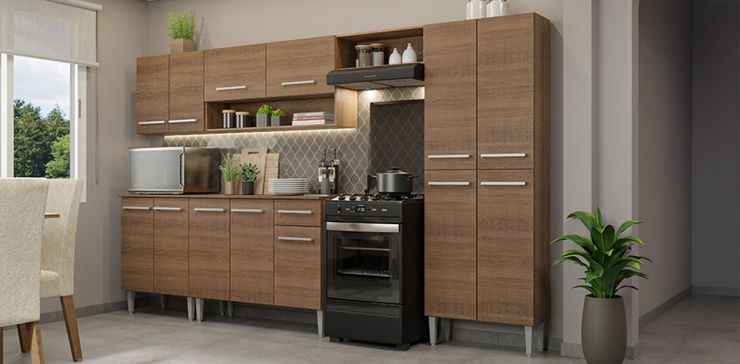 Cocina 293 cm Emilly Café
