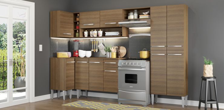 Cocina 353 cm Emilly Sun Café