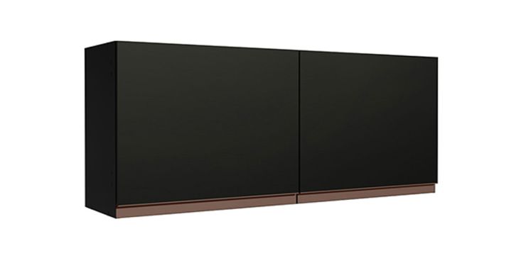 Gabinete Superior 120 cm Reims Negro