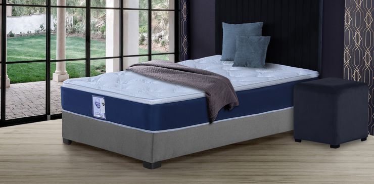 Colchón y Box Spring Air Individual Decco