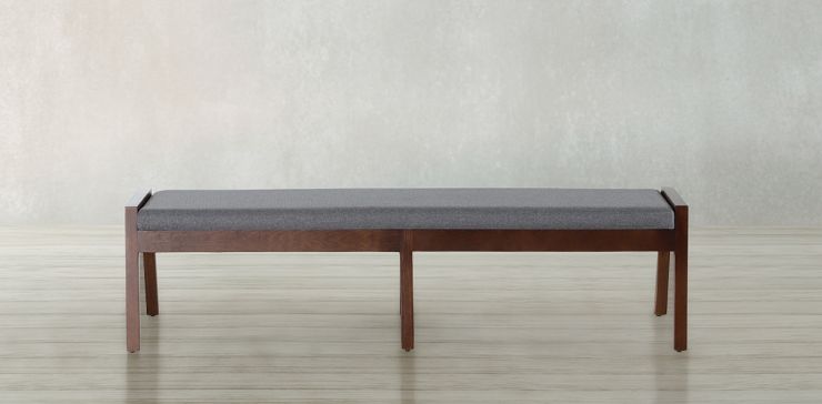 Banca 180 cm Kansas Gris