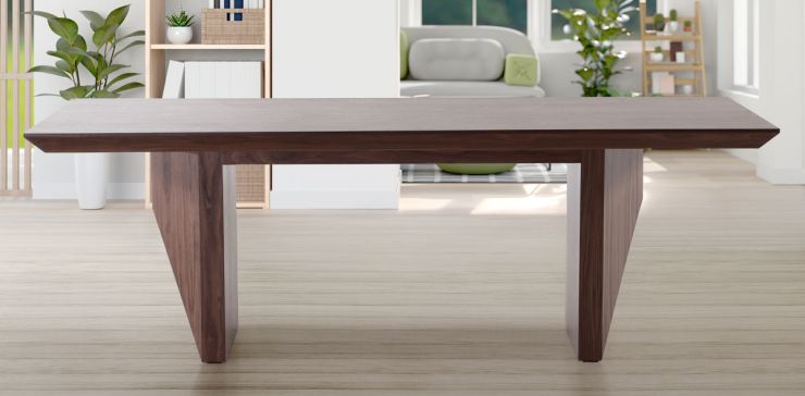 Mesa Comedor 240 x 110 cm Spezza Nogal