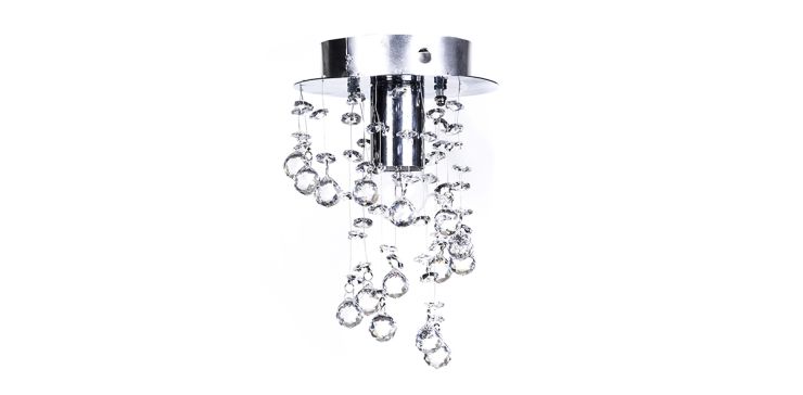 Candil Will Cascada Mini Petit Gama Lux Cromo