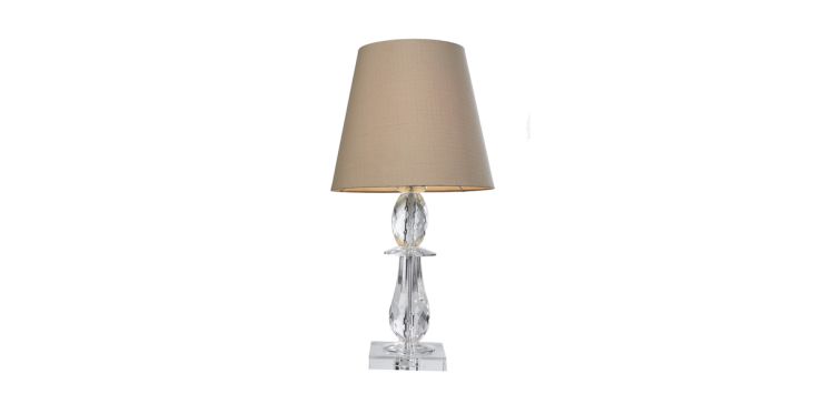Lámpara  Cristal  Tiburón Gama Lux Café