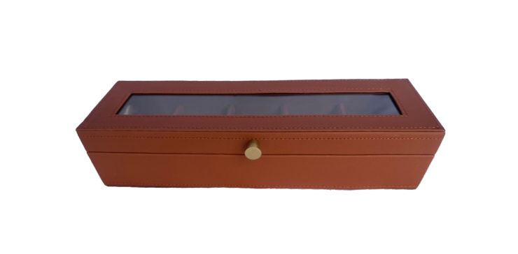 Estuche de Relojes Melton Café