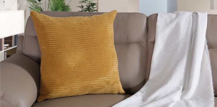 Cojín Decorativo 50 X 50 cm Vixi Amarillo
