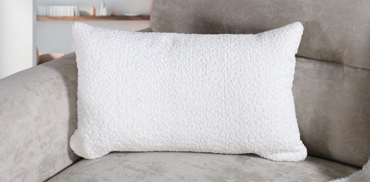 Cojín Decorativo 50 X 30 cm Glow Blanco