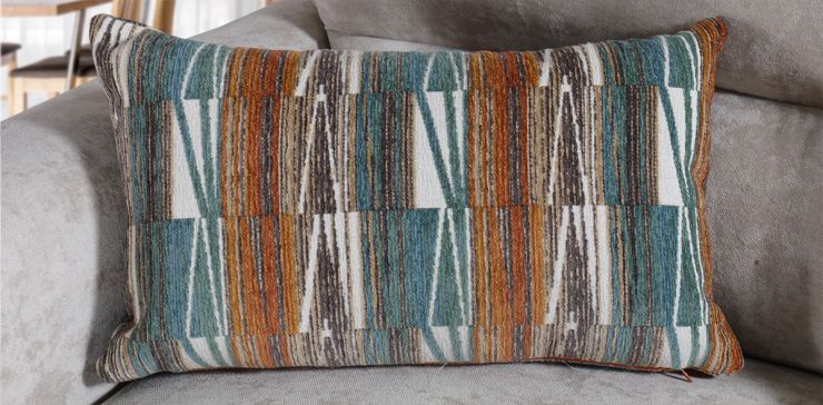 Cojín Decorativo 50 X 30 cm Acosta Sunset Rojo