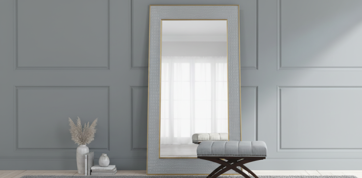 Espejo Rectangular Codil Blanco