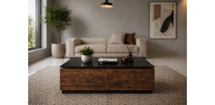 Mesa de Centro Isen Negro
