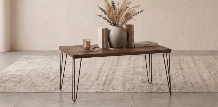 Mesa Ocasional Rectangular Kellson Café