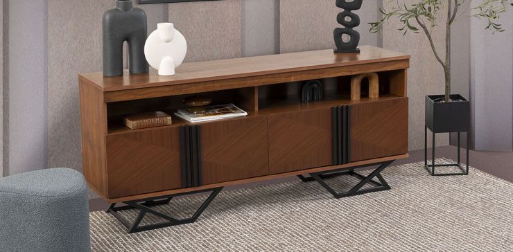 Mesa de TV Piastri Café