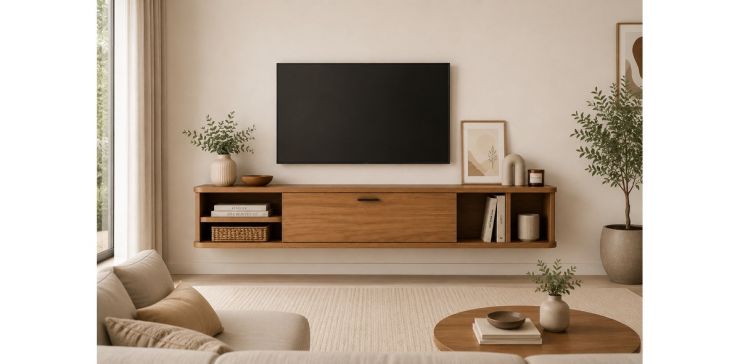 Mesa TV Barley Nogal