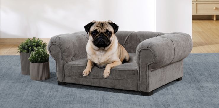 Cama para Mascota Cantabria Gris