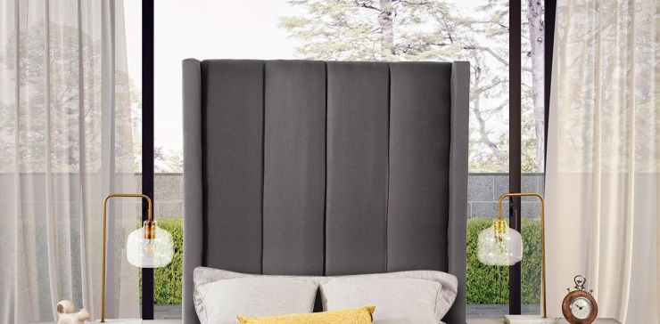 Cabecera Individual Sander Gris