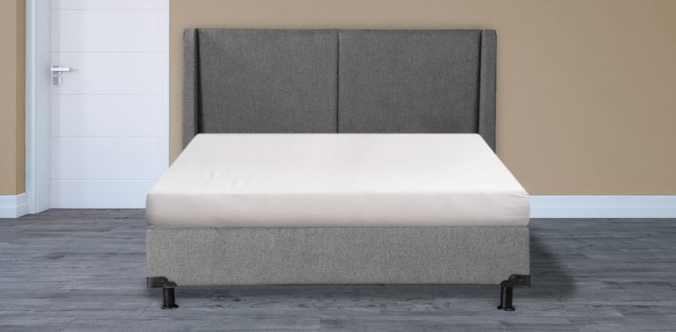 Cama Individual Milan Gris
