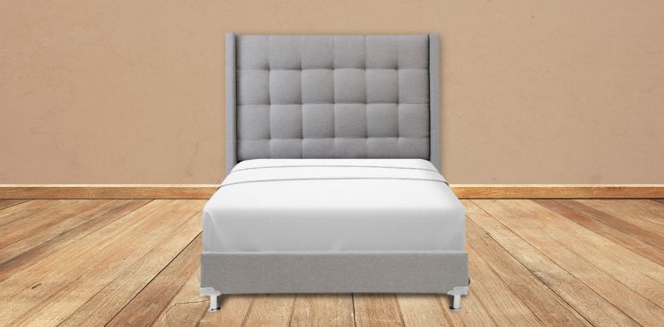 Cama Individual Titan Gris