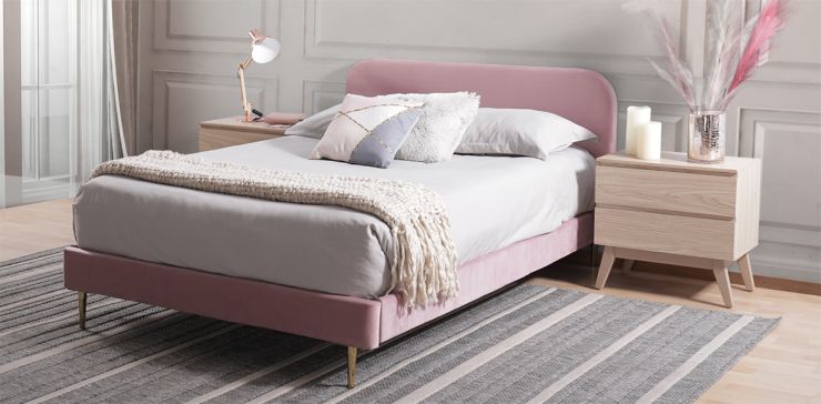 Cama Matrimonial Nisha Rosa