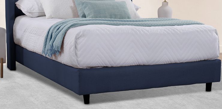 Base de Cama Matrimonial Valeria Azul