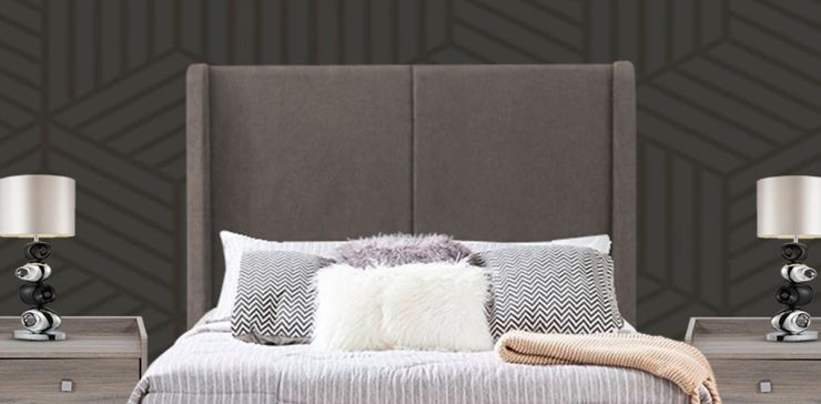 Cabecera Individual Milan Gris