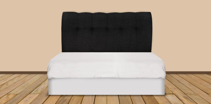 Cabecera King Size Nube Negro