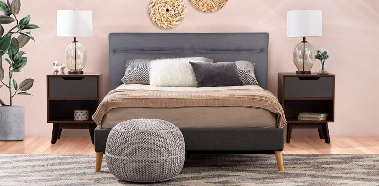 Cama King Size Dreams Life Gris