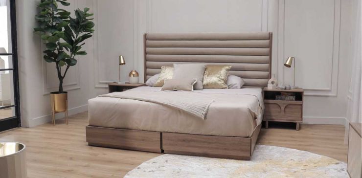 Recámara King Size Noa Casa Anahí 3 Piezas