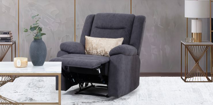 Sillón con Reclinable Nori Gris
