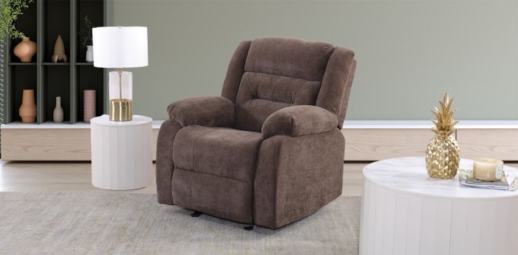 Sillón con Reclinable Kaipu Café