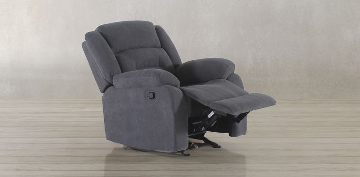 Sillón con Reclinable Kaipu Gris